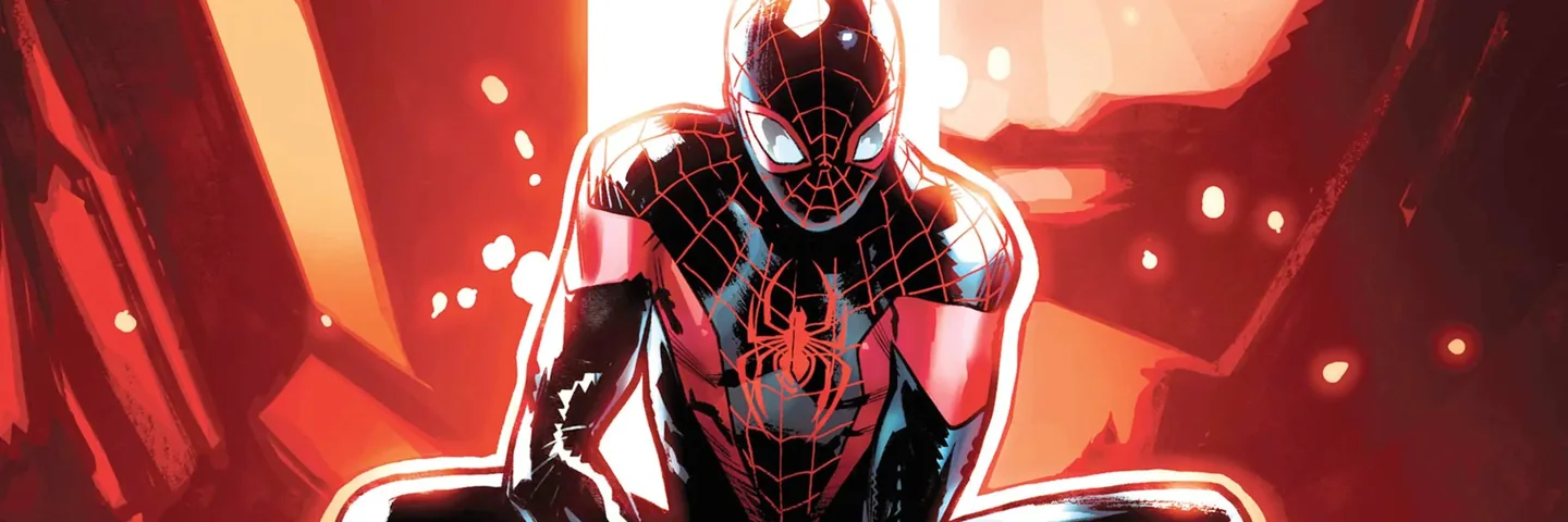 Spider-Man (Miles Morales) — arte oficial de quadrinhos