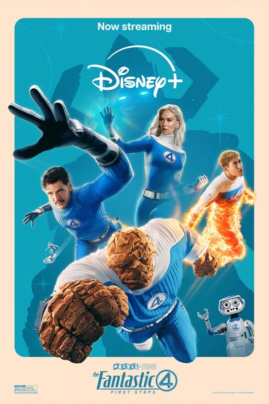 Pôster de The Fantastic Four: First Steps