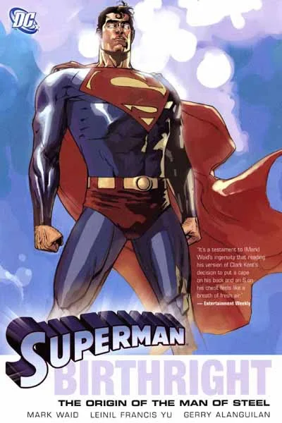 Capa da coletânea Superman: Birthright.