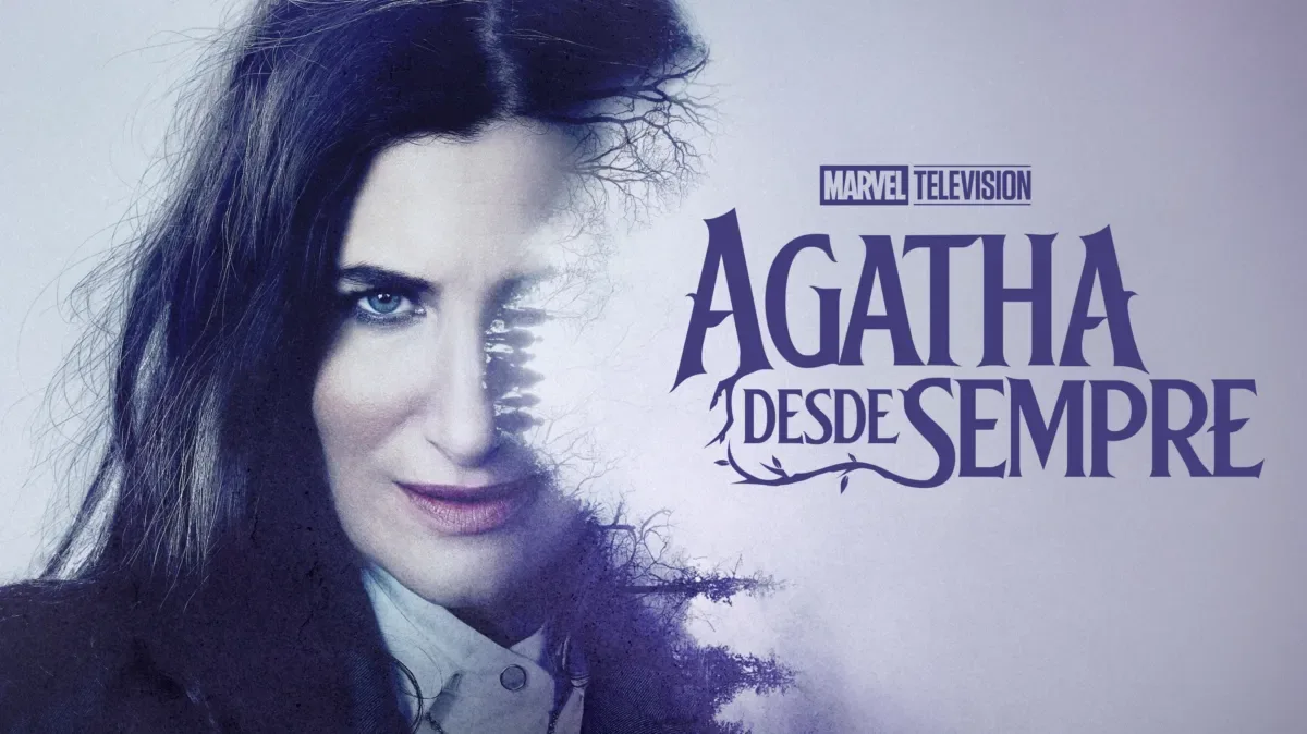 Agatha Harkness em arte de Agatha Desde Sempre.