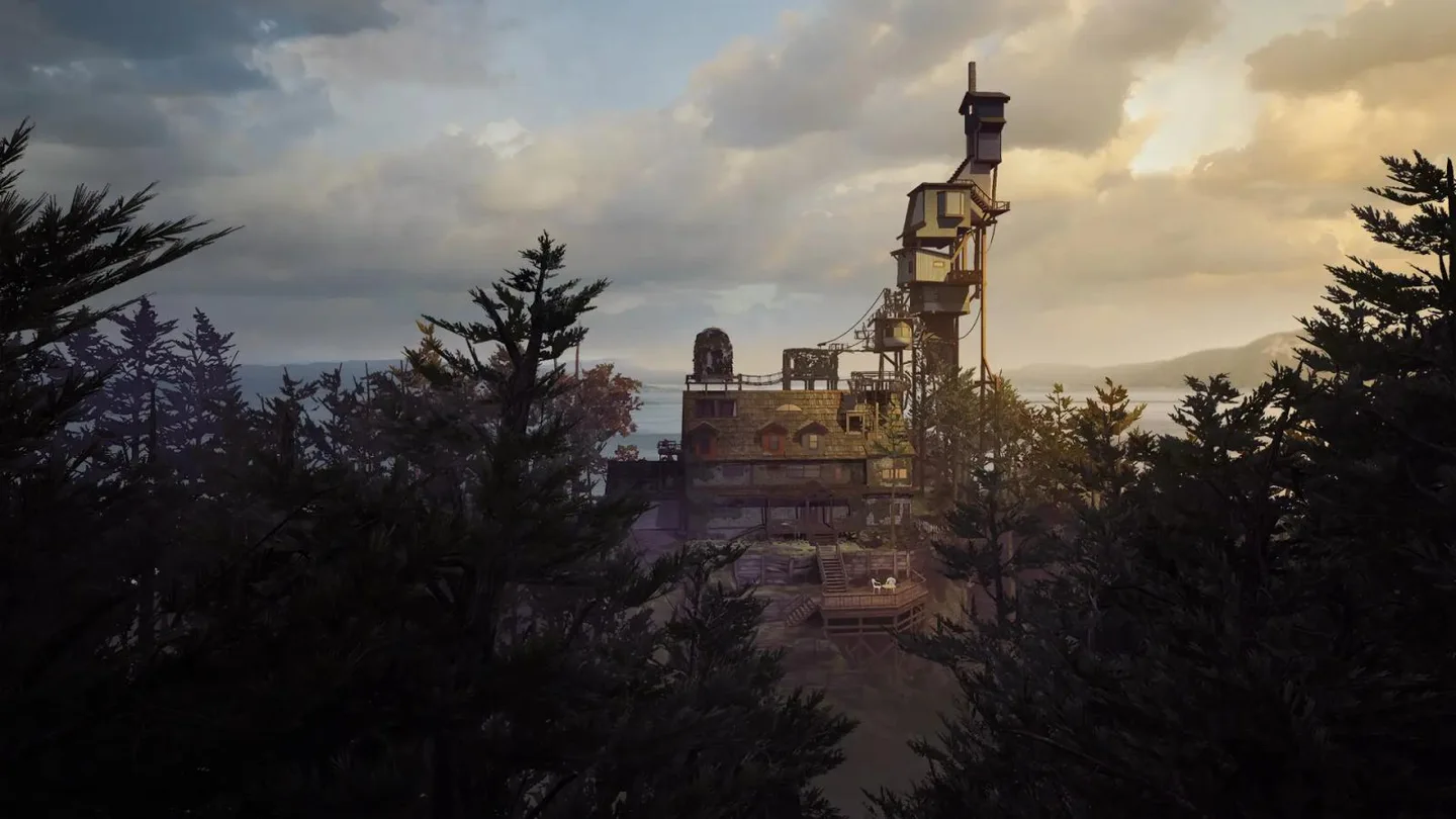 A casa da família Finch em What Remains of Edith Finch.