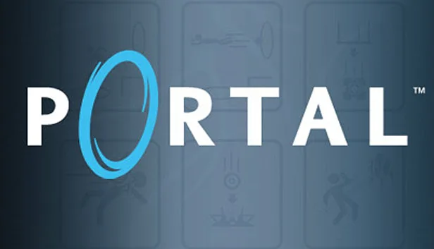 Identidade visual do jogo Portal.