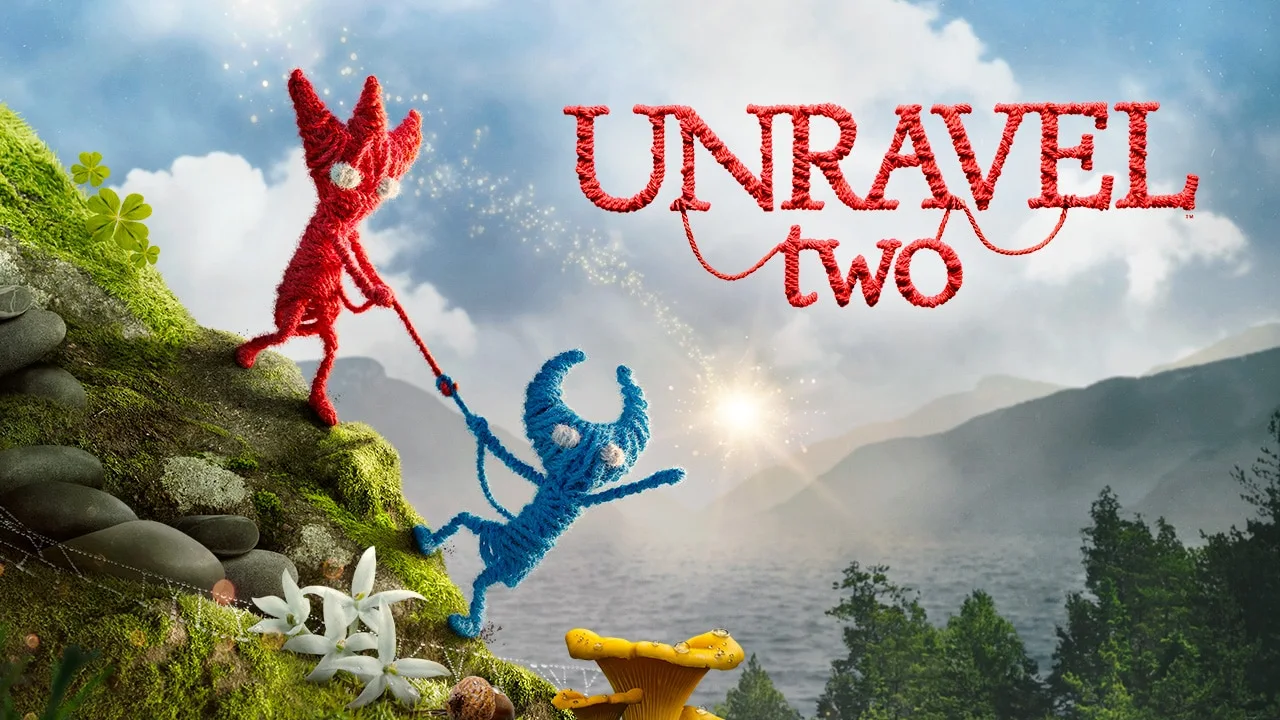 Dois Yarnys em arte de Unravel Two.