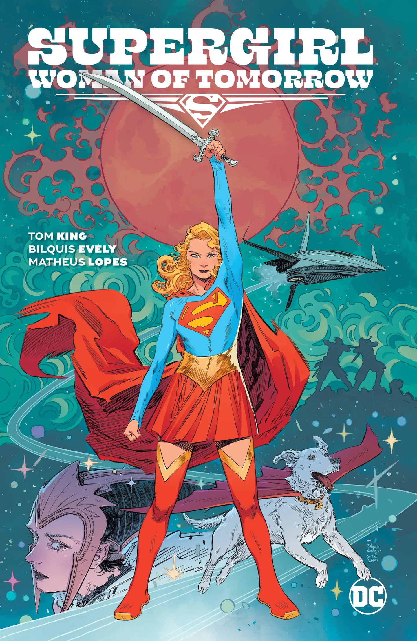 Capa da coleção Supergirl: Woman of Tomorrow.
