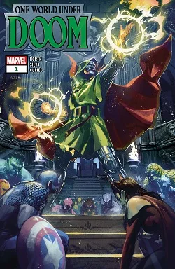 Capa de uma edição de One World Under Doom.