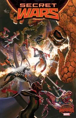 Capa de uma edição de Guerras Secretas (2015).