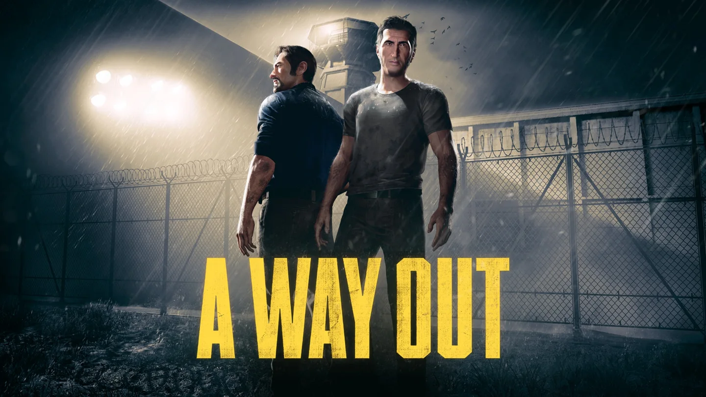 Leo e Vincent na arte de A Way Out.